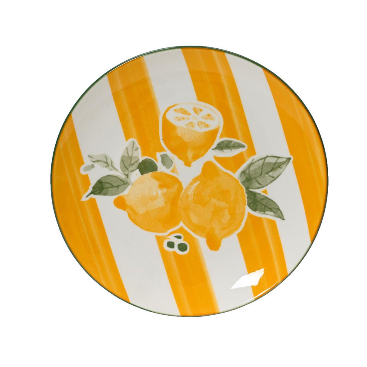 Decoris morgenmadstallerken citronporcelæn ã˜19,2cm