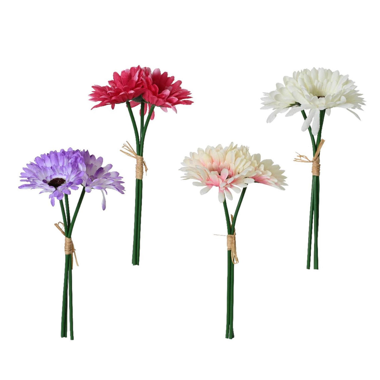 Decoris tusindfryd bundt med 3 stilke 26cm