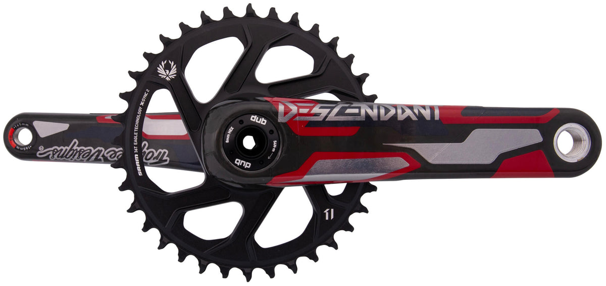 Truvativ kranksæt efterkommer troy lee design eagle dh kranksæt truv.desc.troy lee de.eagle dh dub83 36t