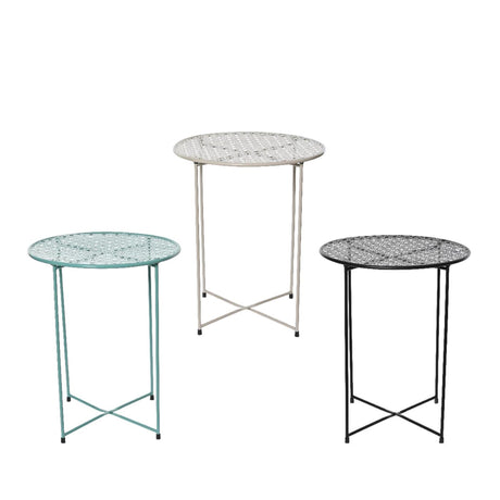 Decoris sidebord indendørs jern h48cm