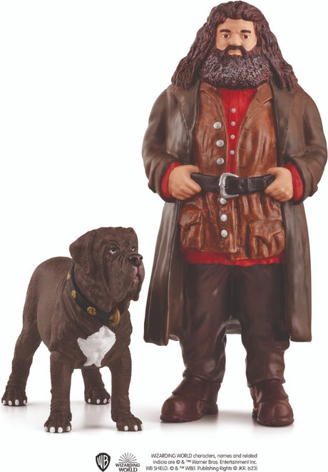 Schleich troldmandsverden - hagrid og maw - hagrid fang - harry potter - 42638