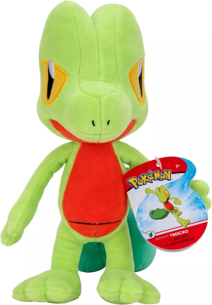 Pokémon treecko krammetøj 20cm
