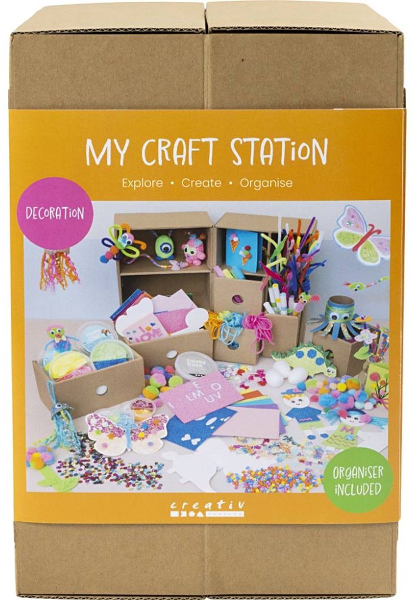 Kreativ virksomhed https: www.cchobby.nl my-craft-station-decoration-diverse-colors-1-box