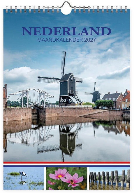 Comello nederland maandkalender molen 2027