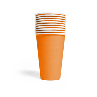 10 papirkopper 350 ml orange | 4 stk