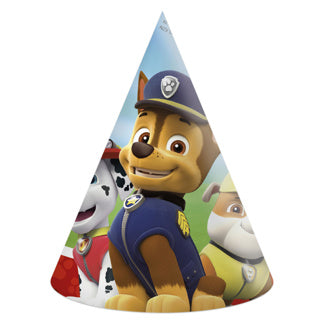 Paw patrulje festhatte 6 stk