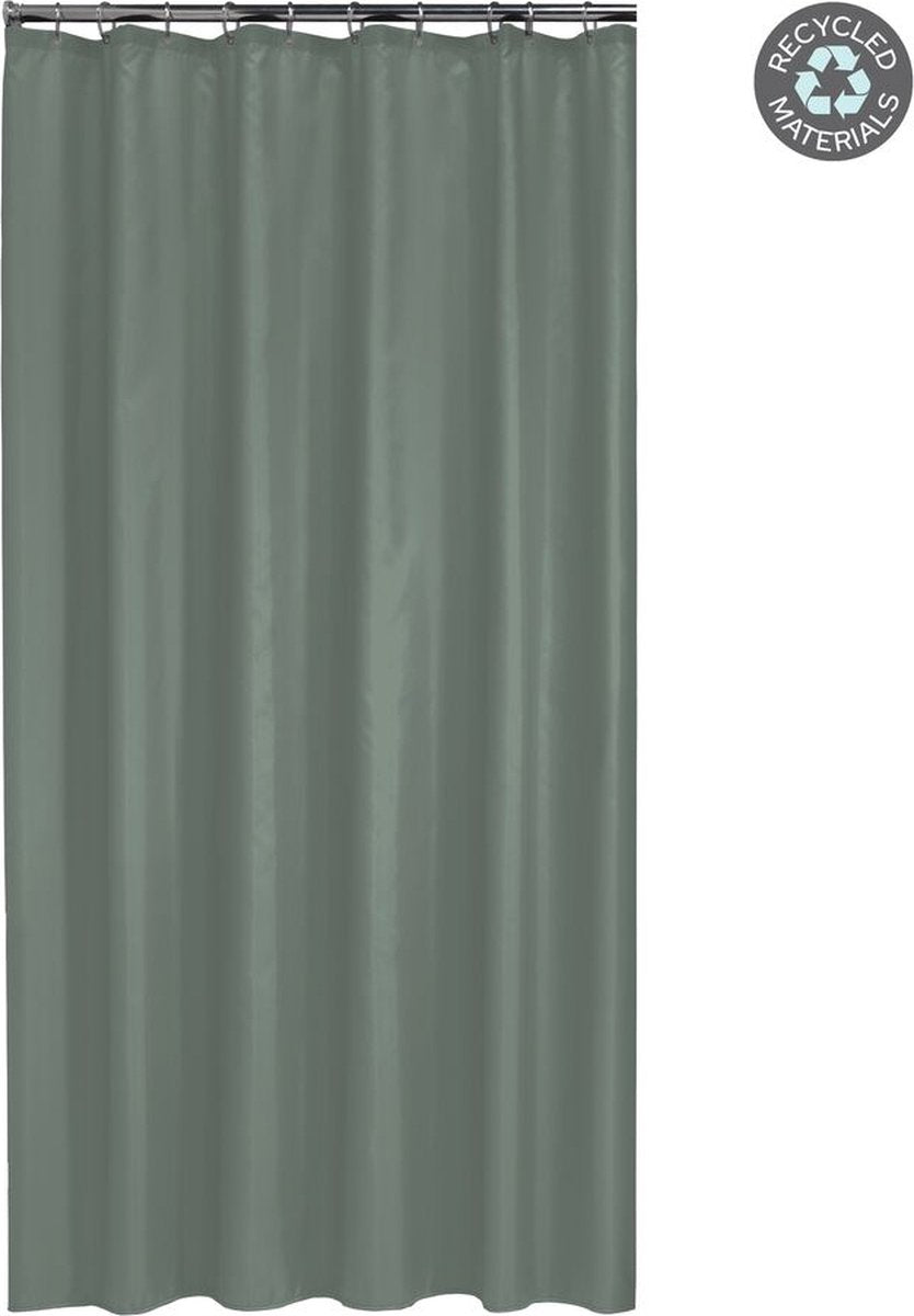 Sealskin cosima - douchegordijn 180x200 cm - 70% gerecycled peva - groen