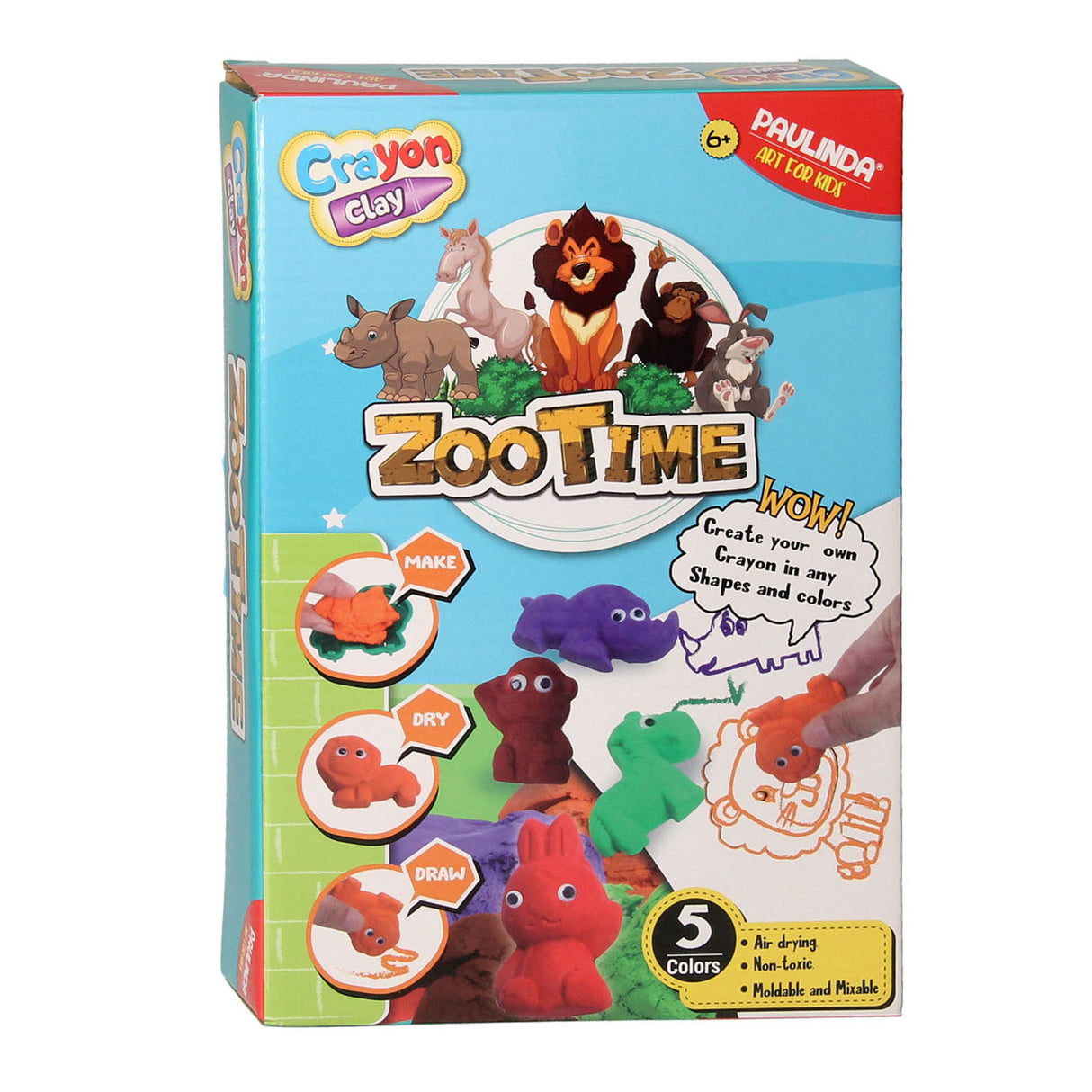 Lav dine egne dyr kridt - zoologisk have