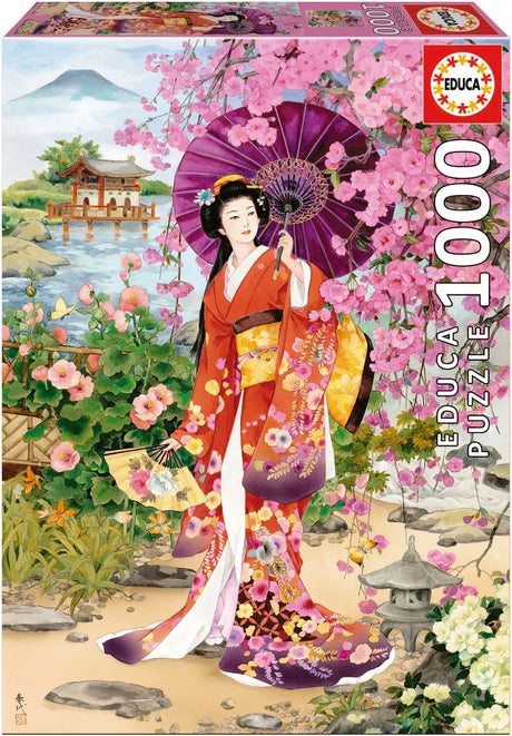 Educa - puslespil - haruyo morita - 1000 brikker - puslespil voksne