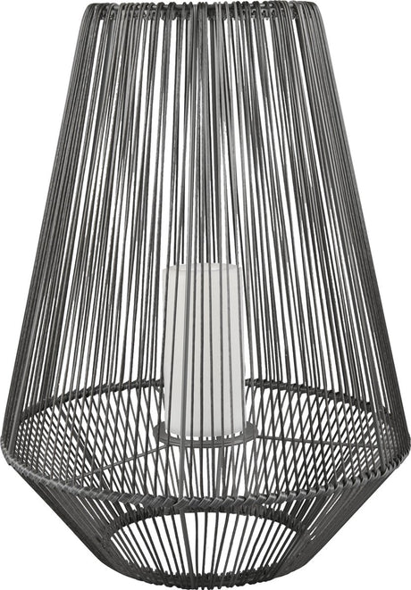 Rl live your light reality mineros - bordlampe - grå - inkl. 1x smd 0,2w - solenergi - solenergi - ledningsfri - genopladelig - udendørs belysning - ip44