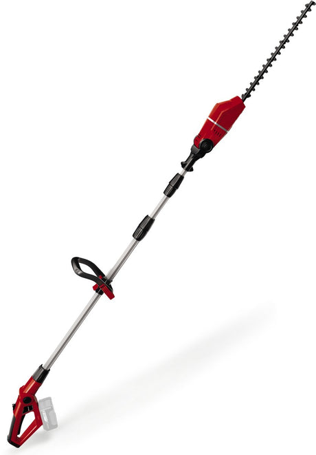 Einhell batteri teleskop hækkeklipper ge-hh 18 45 li t solo - power x-change - 18 v li-ion - klippelængde 40 cm - tandafstand 16 mm - kan forlænges med 94 cm - ekskl. batteri og oplader