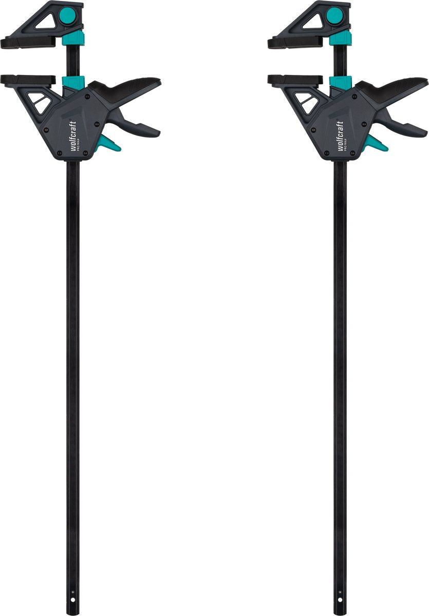 Wolfcraft - 2 limklemmer pro max - 700 mm - 8667060