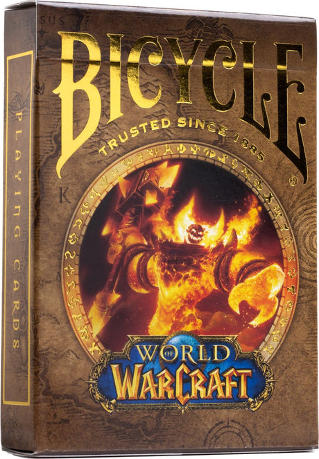 Bicycle world of warcraft classic - førsteklasses spillekort - ultimativer - poker - samleobjekter - spilvarer