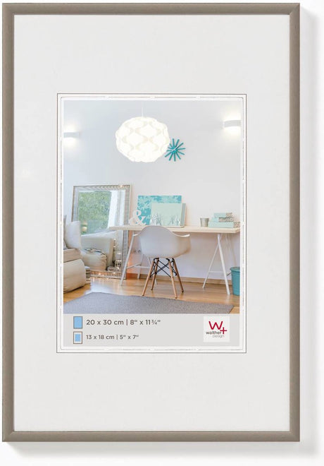 Walther new lifestyle - plastramme - fotostørrelse 30x45 cm - stål