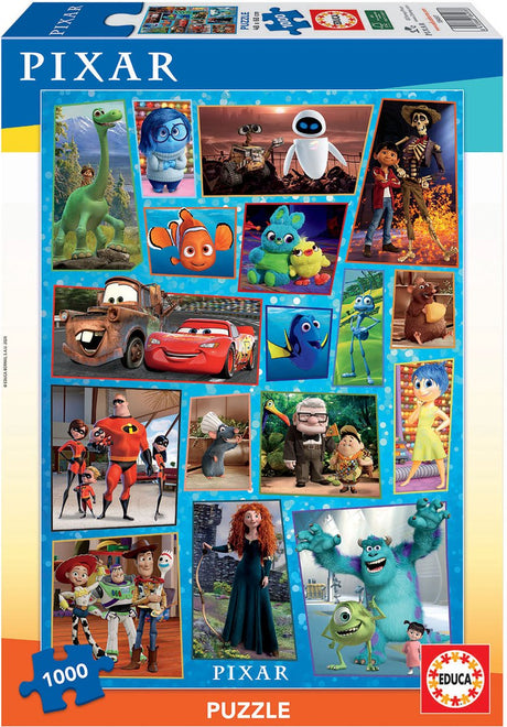 Educa puslespil - 1000 brikker - Disney Pixar - puslespil
