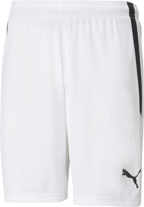 Puma teamliga shorts herre sportsbukser - hvid- sort