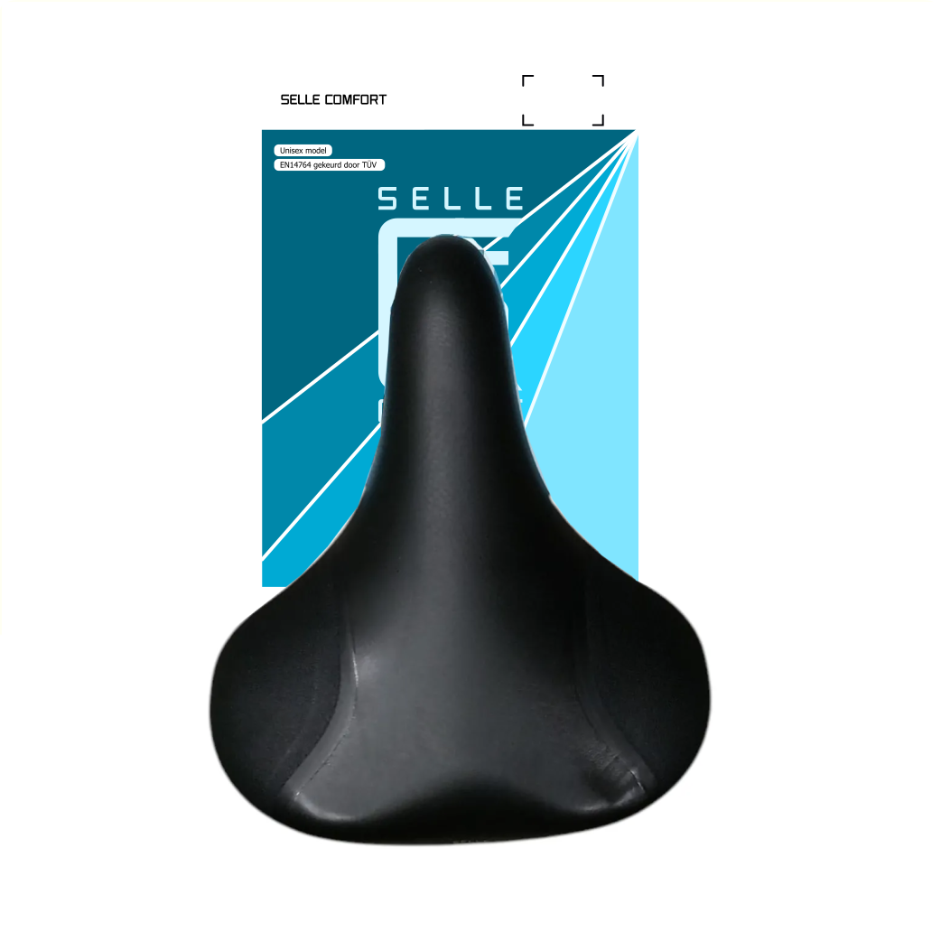 Selle Comfort Protector Saddle. Med hjørnebeskyttelse. Nej uden nogen