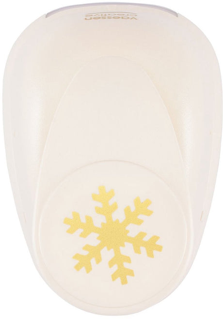 Vaessen creative pons - figuurpons - sneeuwvlok - 3,7 x 3,7 cm