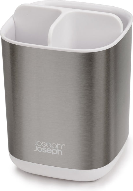 Joseph joseph easystore stål tandbørste arrangør - hvid -