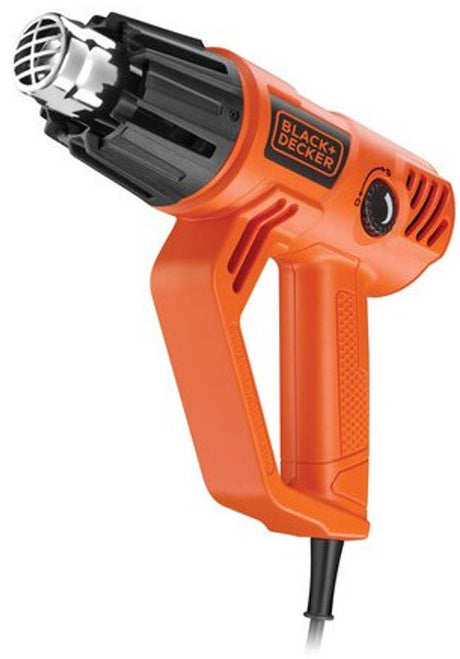 Black+decker black decker kx2001-qs varmluftspistol 500 l min 600 °c 2000 w sort, rød