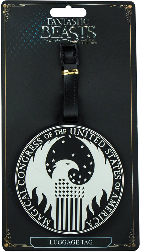 Cinereplicas luggage tag - macusa house logo - fantastic beast