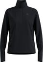 Odlo essential thermal midlayer 1 2 zip dames - zwart - maat xs