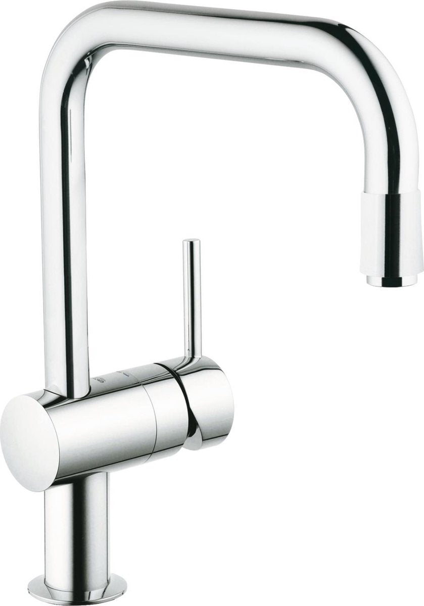 Grohe Minta køkkenhane - drejelig U-tud - udtrækbar håndbruser - krom - 32067000