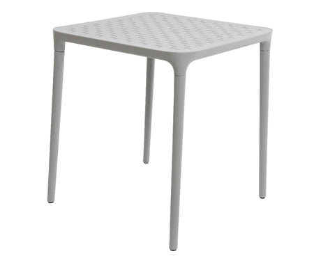 Bord porto plast 65x65x70cm grå