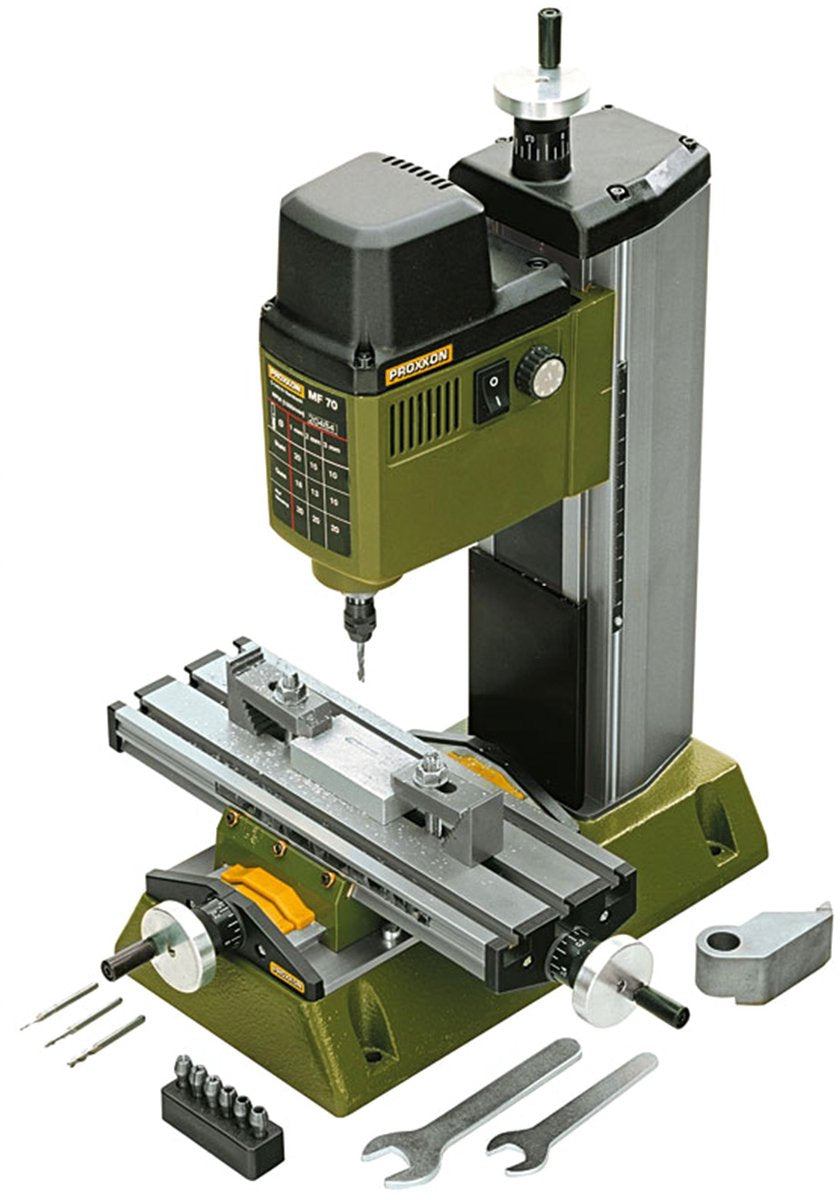 Proxxon micromot mf 70 - mikrofræser - 230v - slørfri guide