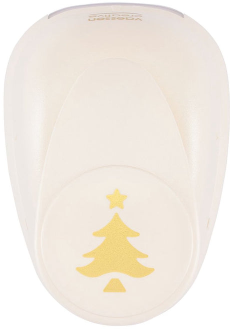 Vaessen creative pons - figuurpons - kerstboom - 2,8 x 3,8 cm