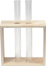 Creativ Company Wood Rack med reagensglas, 3dlg.