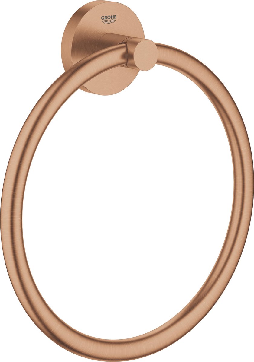Grohe essentials håndklædering - sunset gold (mat bronze)