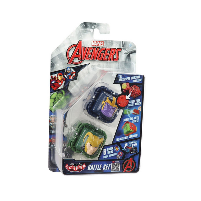 Boti Battle Cubes Avengers Thanos vs Loki Play Set