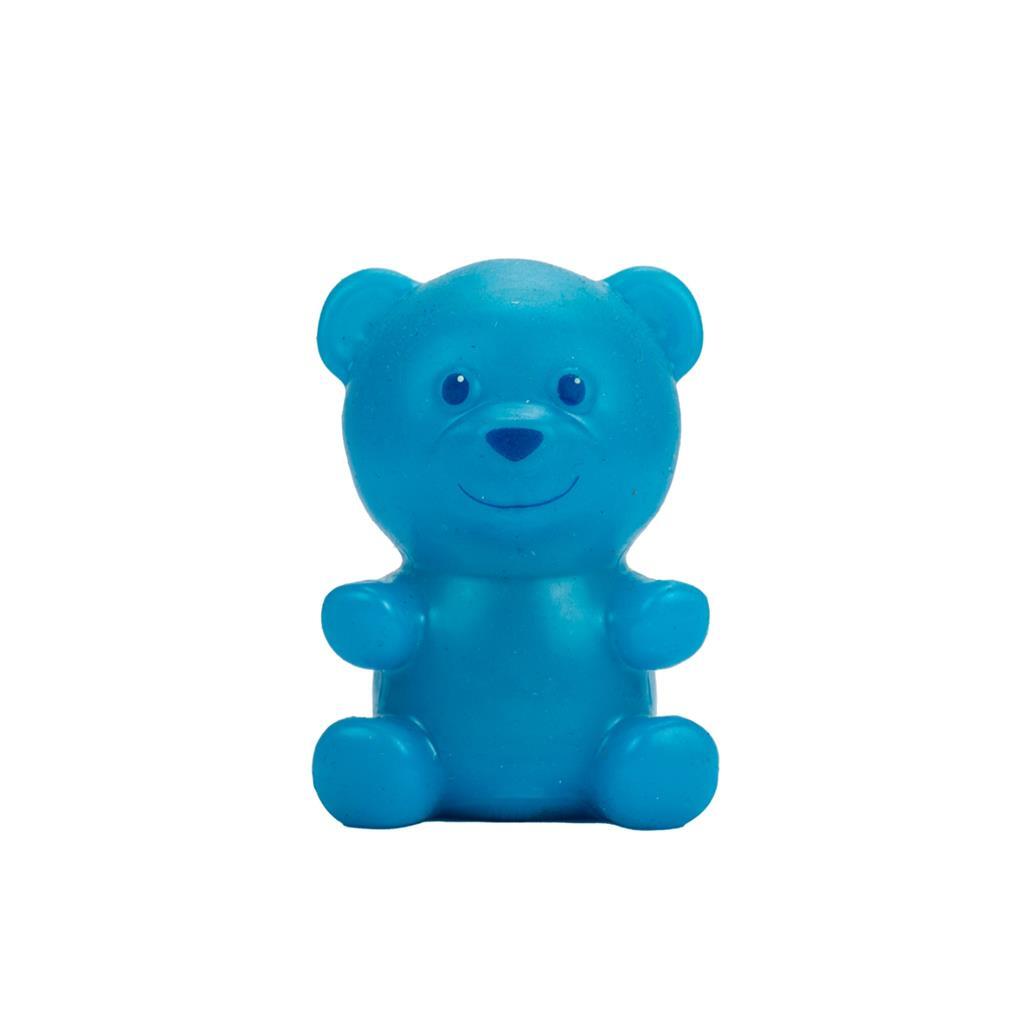Jiggly pets gummymals gummibjørn 12 cm + lys og lyd blå