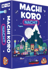White goblin-spil - machi koro night - familiespil - 2 til 4 spillere - 30 minutter - fra 8 år