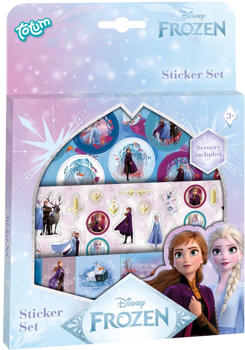 Totum disney frozen 2 - klistermærke sæt