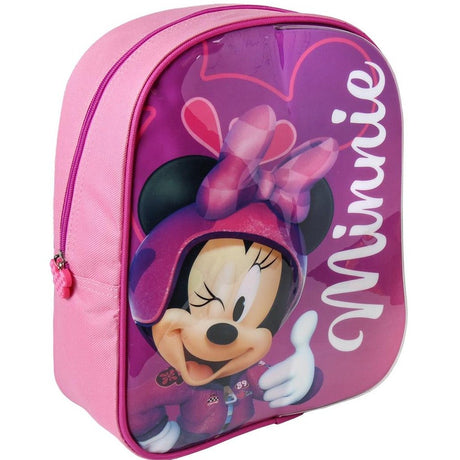 Cerda Disney Minnie Mouse rygsæk med skriveområde + 2 markører 25x31x10 cm pink