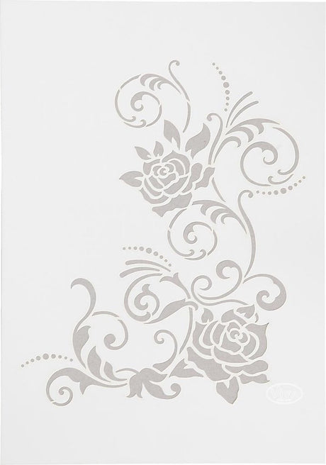 Viva decor fleksibel skabelon, blomster, A4, ark 210x297 mm, 1 stk.