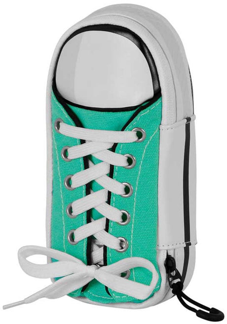 Karaktermani - oh my pop! - mint sneakers tegneetui - penalhus - kuglepenne etui - turkis - grøn