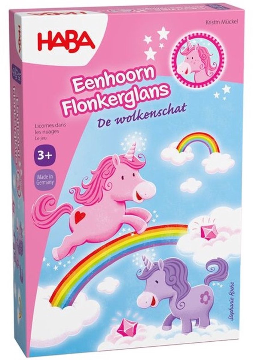 Haba spil fra 3 år unicorn sparkle shine