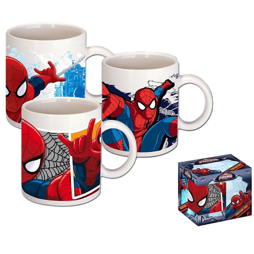 Spiderman krus porcelæn assorteret