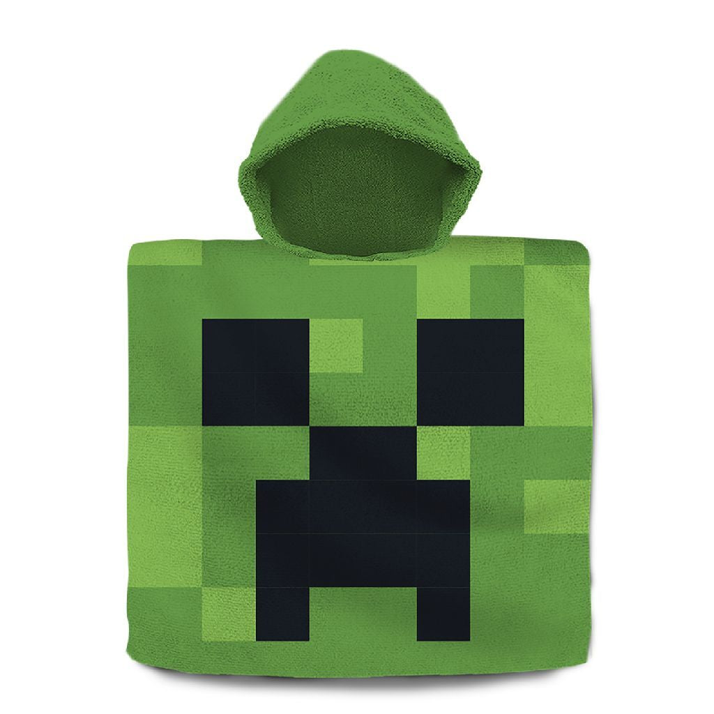 Minecraft badeponcho 60x120 cm