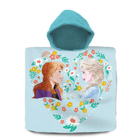 Disney frossen badeponcho 60x120 cm bomuld
