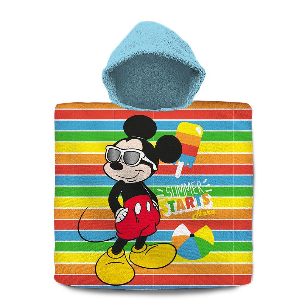 Disney mickey mouse badeponcho 60x120 cm