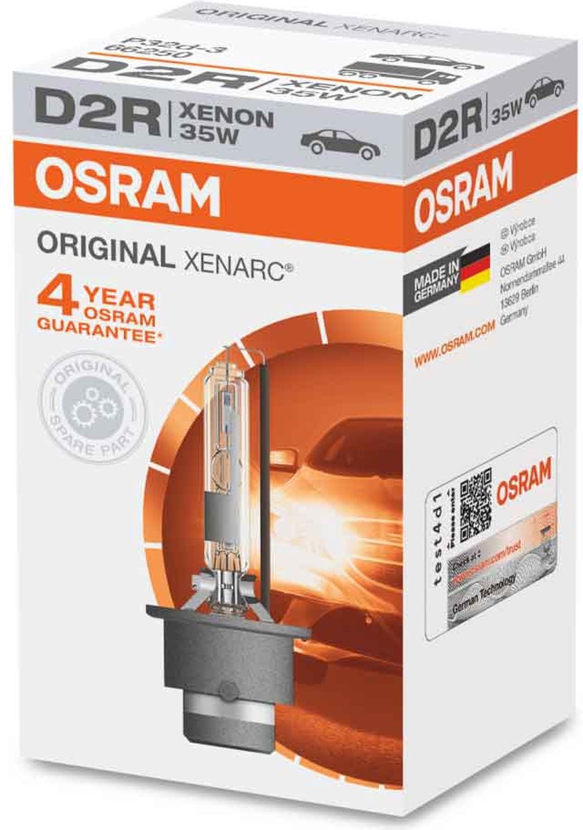 Osram bilpære os66250 os66250 d2r 35w 85v