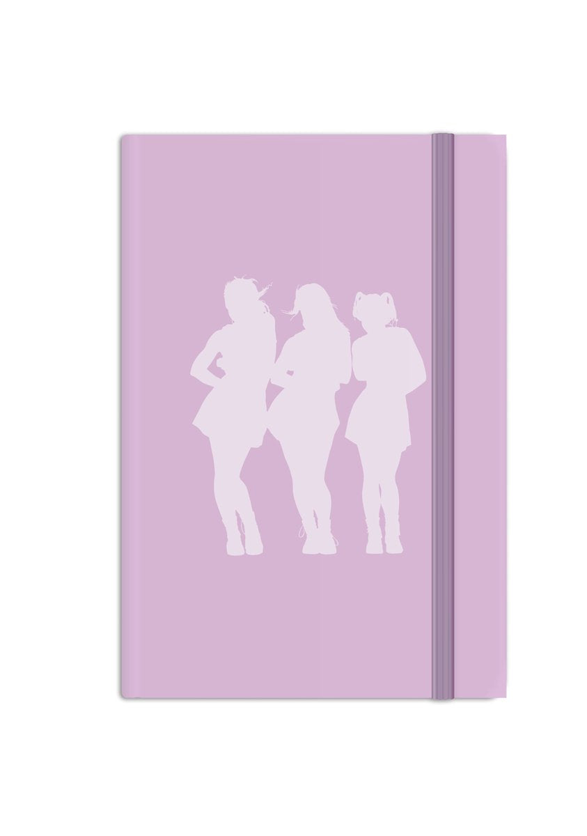 K3 originaler - notesbog - hardcover med elastik - 14 x 21 cm - foret papir