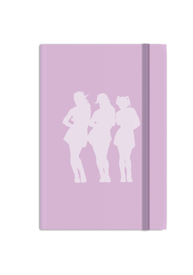 K3 originaler - notesbog - hardcover med elastik - 14 x 21 cm - foret papir