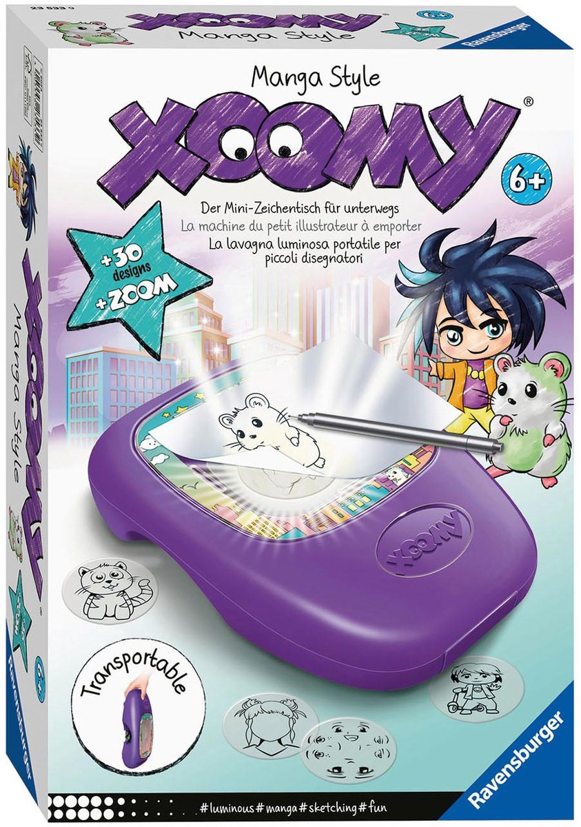Xoomy ravensburger ® midi manga stil - hobbypakke
