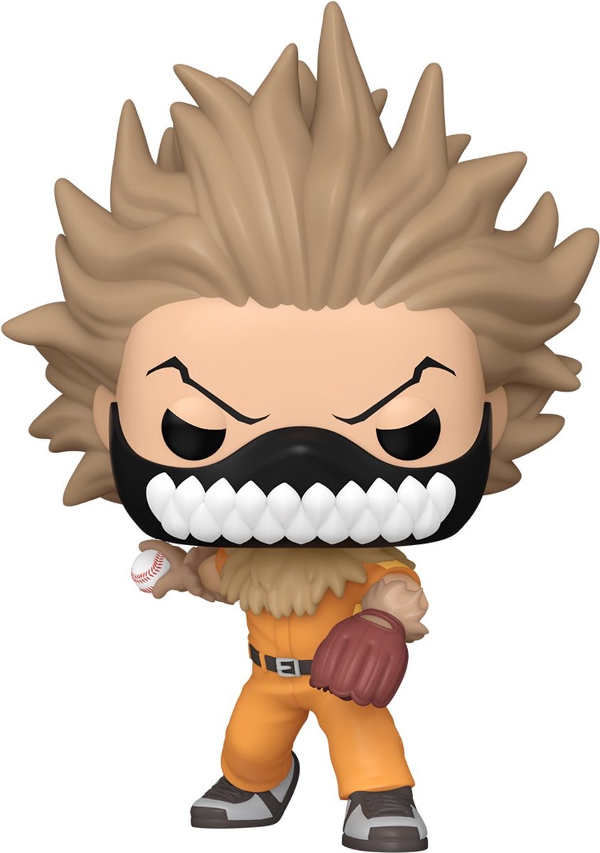 Funko my hero academia - hlb pop! animation kaptajn shishido (baseball) 9 cm samlerfigur - flerfarvet