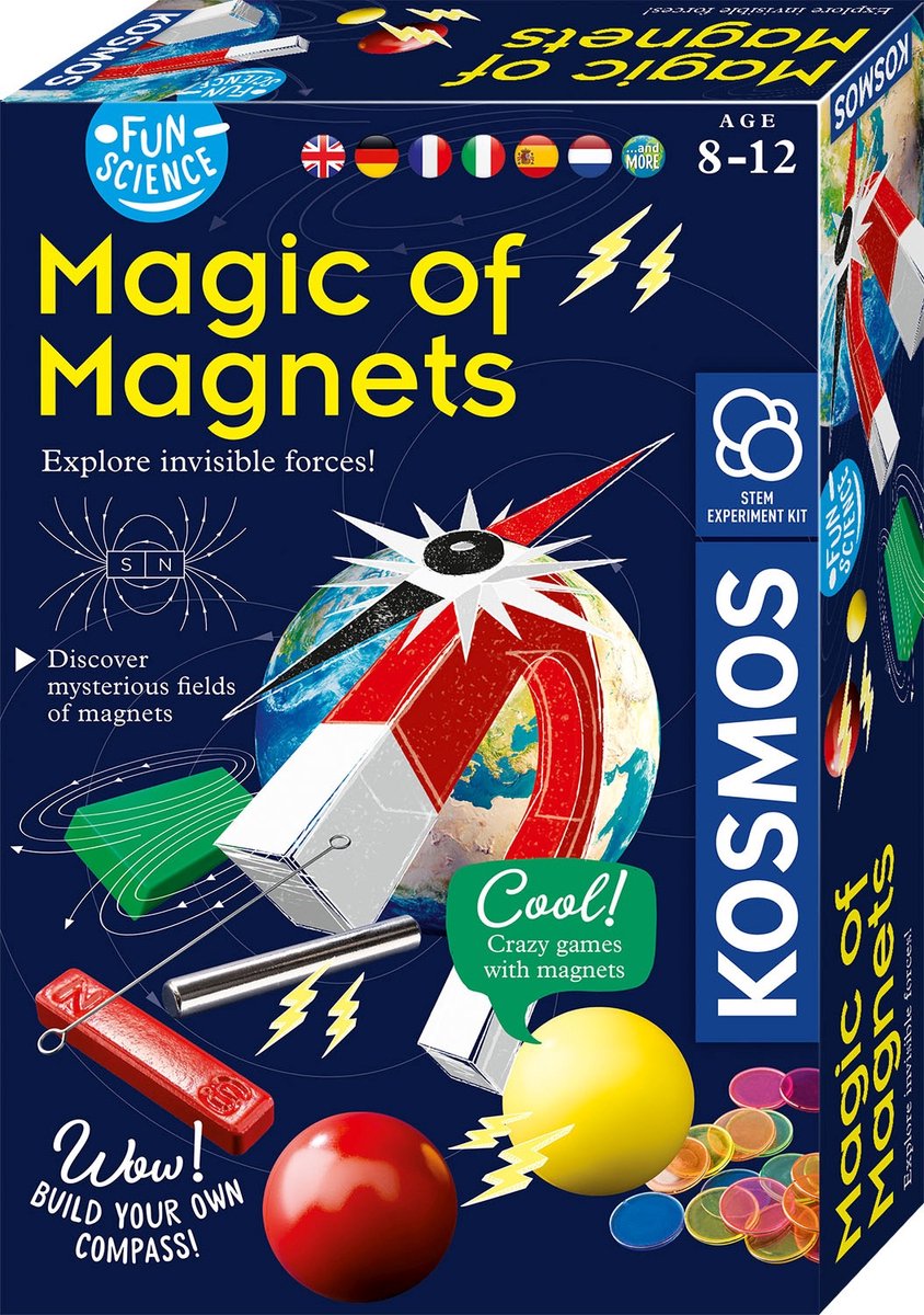 Kosmos magneter eksperimenter sæt